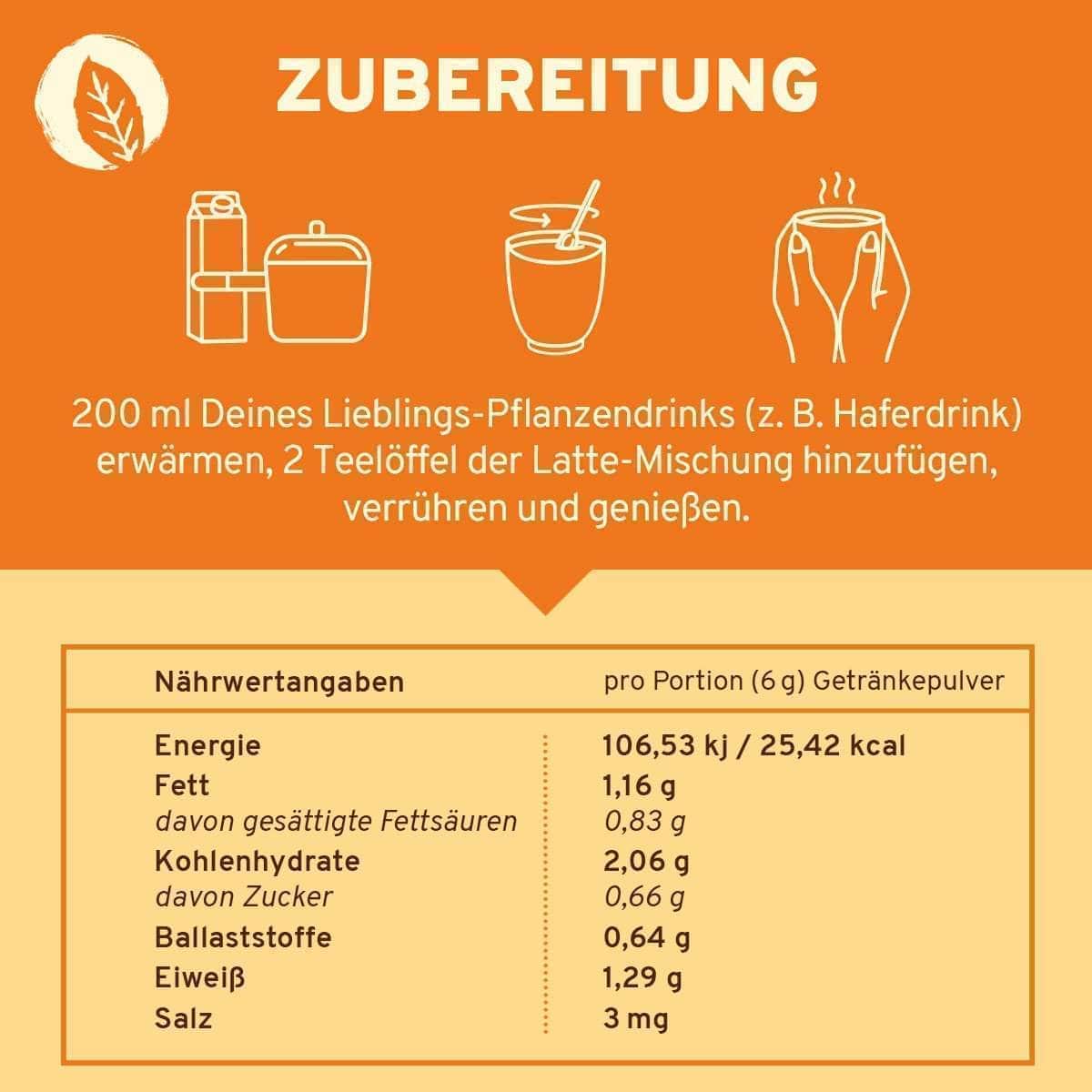 InnoNature Getränkepulver Bio Kurkuma Latte