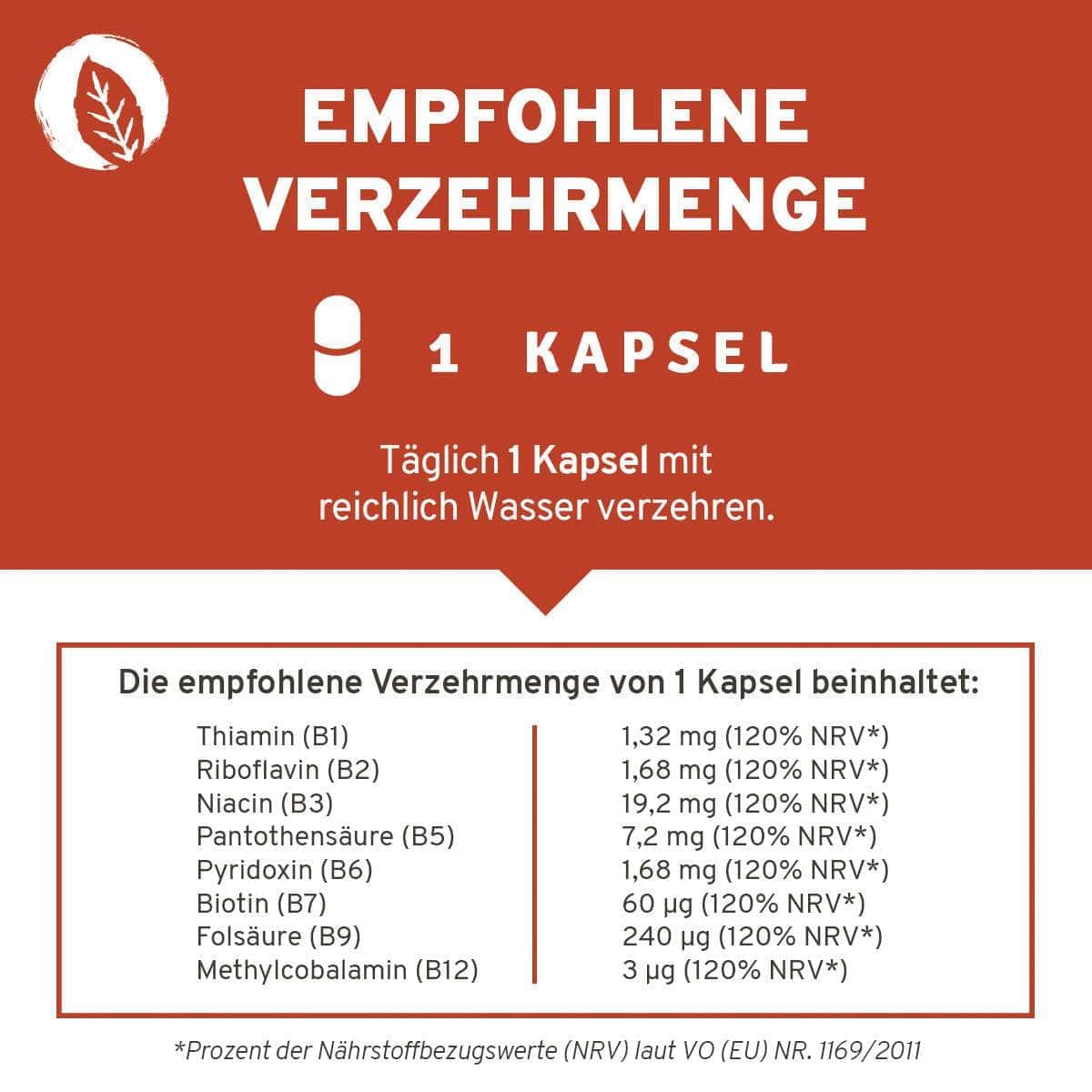 InnoNature Kapseln Buchweizen Keimlinge: Natürliche B Komplex Kapseln
