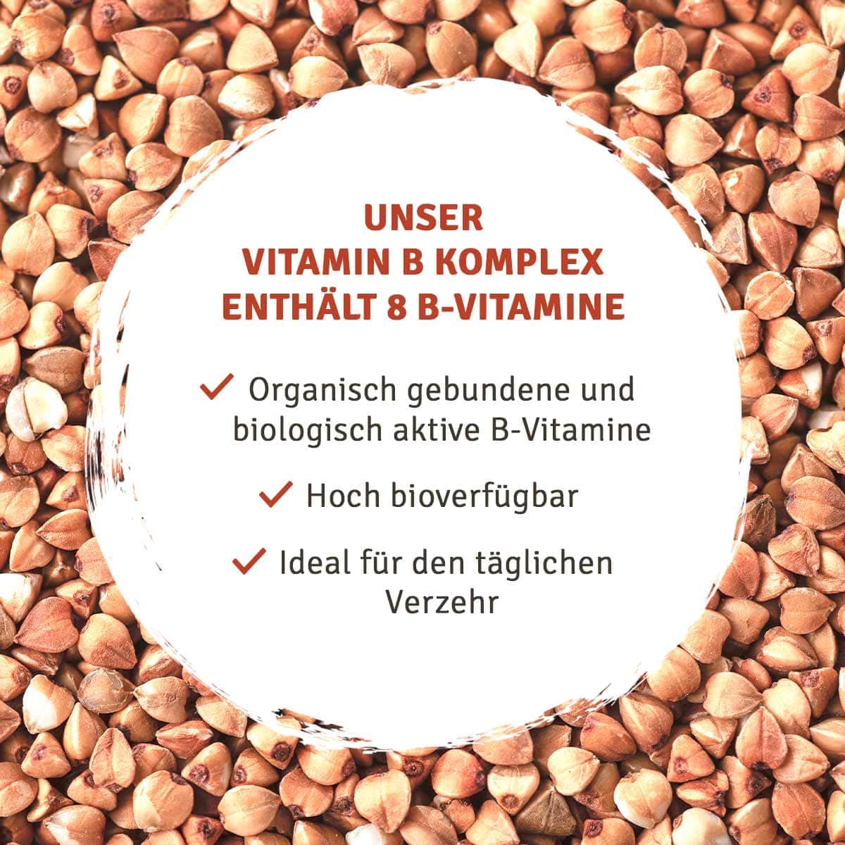 InnoNature Kapseln Buchweizen Keimlinge: Natürliche B Komplex Kapseln