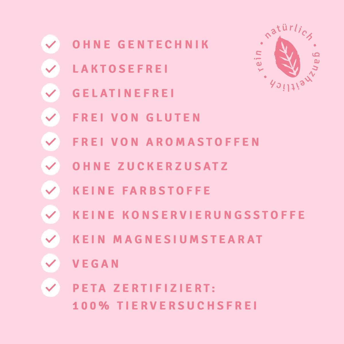 InnoNature Kapseln Eisen Chrom Molybdän Kapseln: Buchweizenkeimlinge + Hagebutte