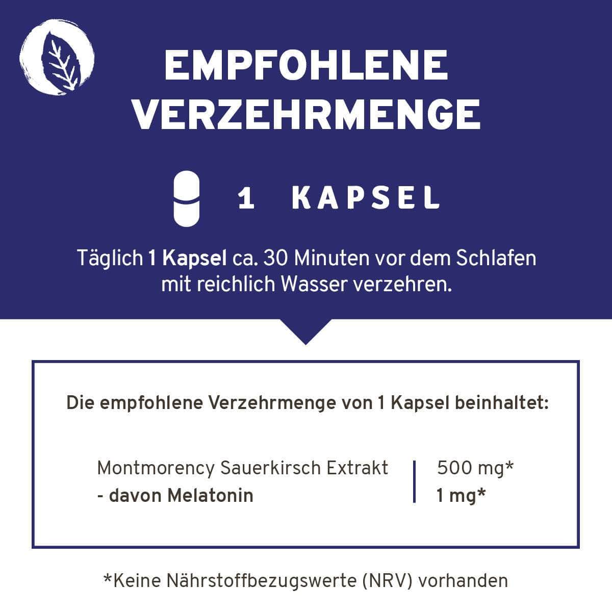 InnoNature Kapseln Melatonin Kapseln
