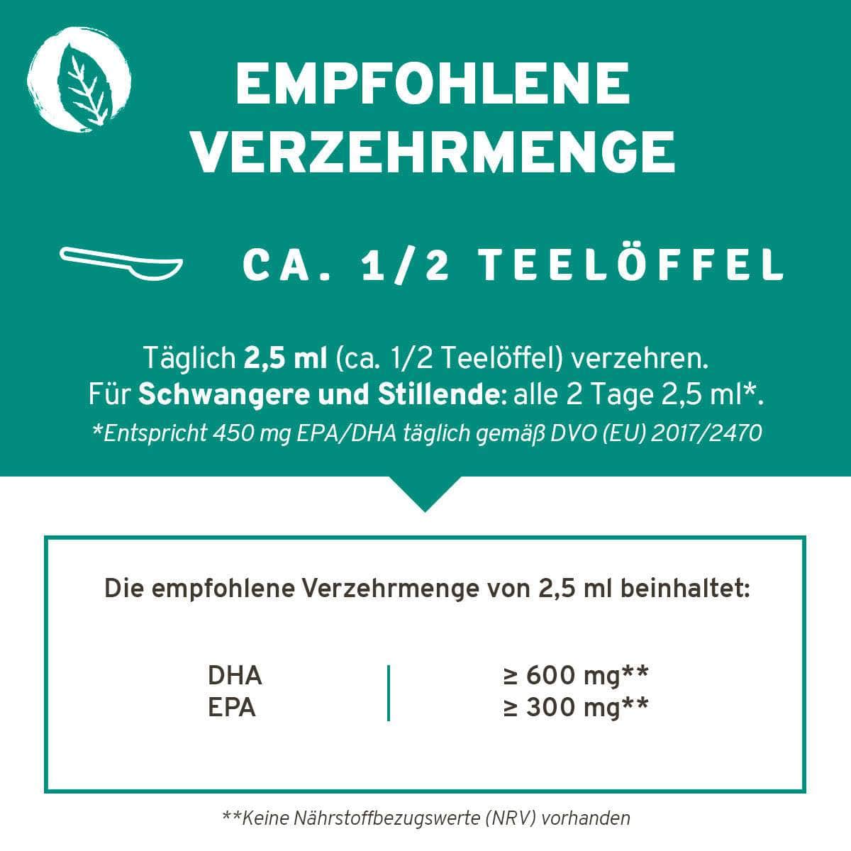 InnoNature Kapseln Omega 3 Algenöl