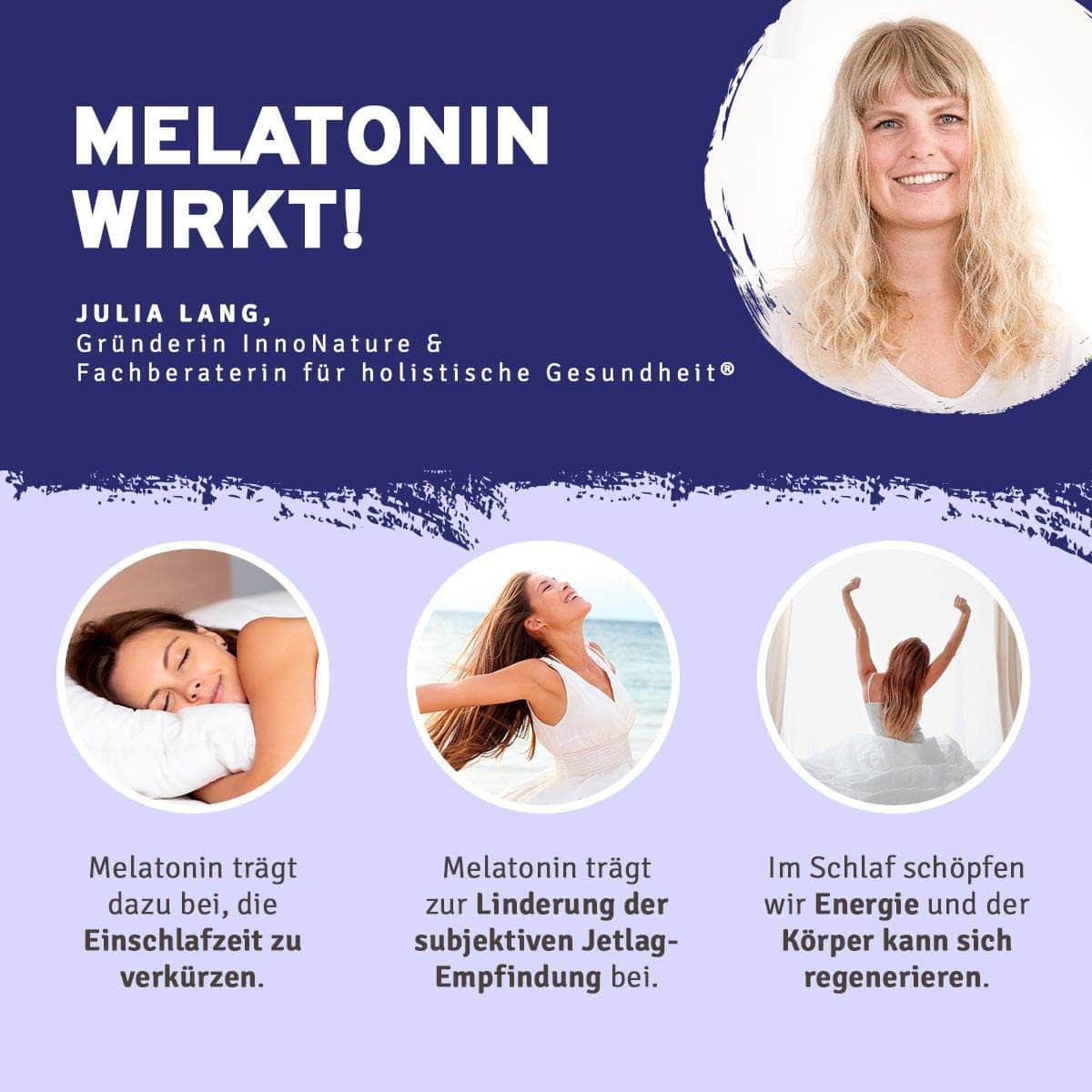 InnoNature Pakete 1x Vorrat (1x Deep, 1x Melatonin) Gute-Nacht-Paket