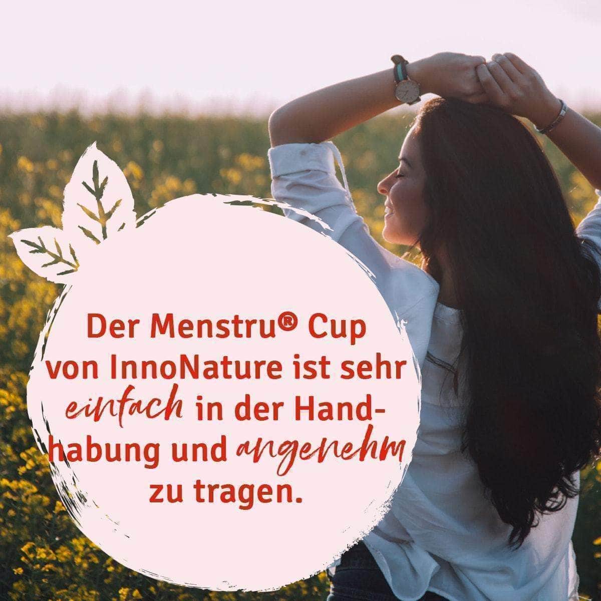InnoNature Pflege Monatshygiene: Menstru® Cup (Menstruationstasse)