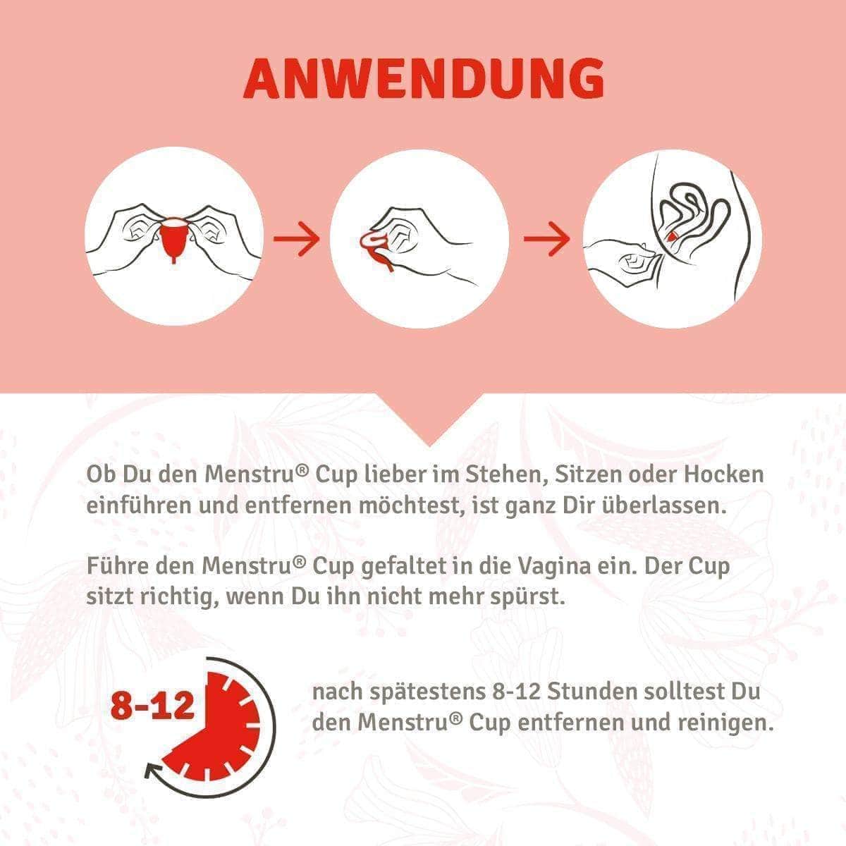 InnoNature Pflege Monatshygiene: Menstru® Cup (Menstruationstasse)