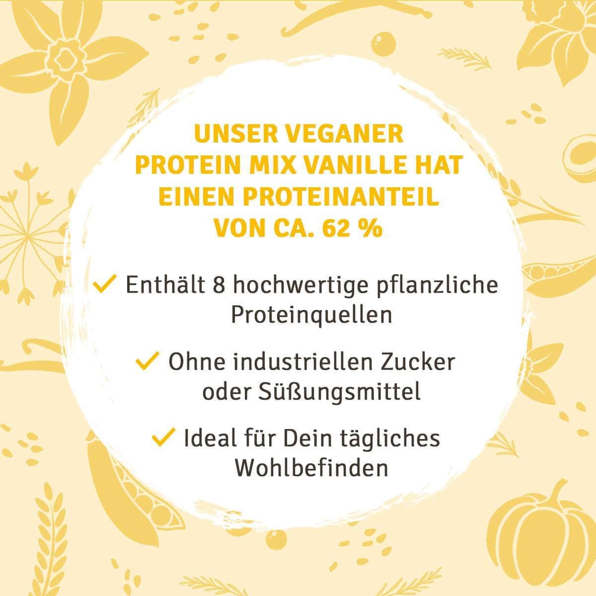 InnoNature Pulver Bio Veganer Protein Mix Vanille