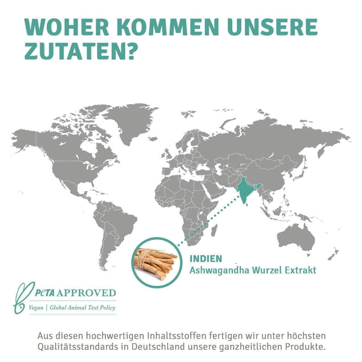 InnoNature Tropfen Ashwagandha Wurzel Extrakt Tropfen