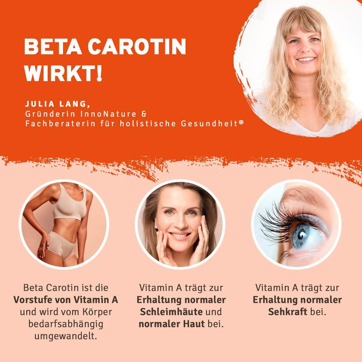 InnoNature Tropfen Beta Carotin Tropfen