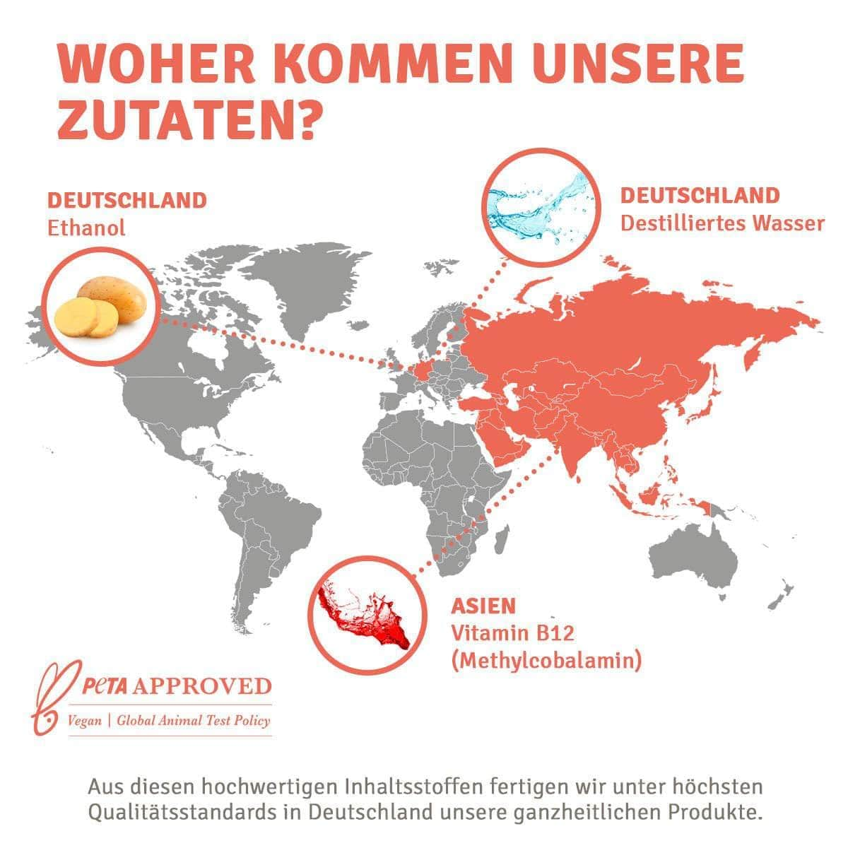 InnoNature Tropfen Methylcobalamin: Vitamin B12 Tropfen