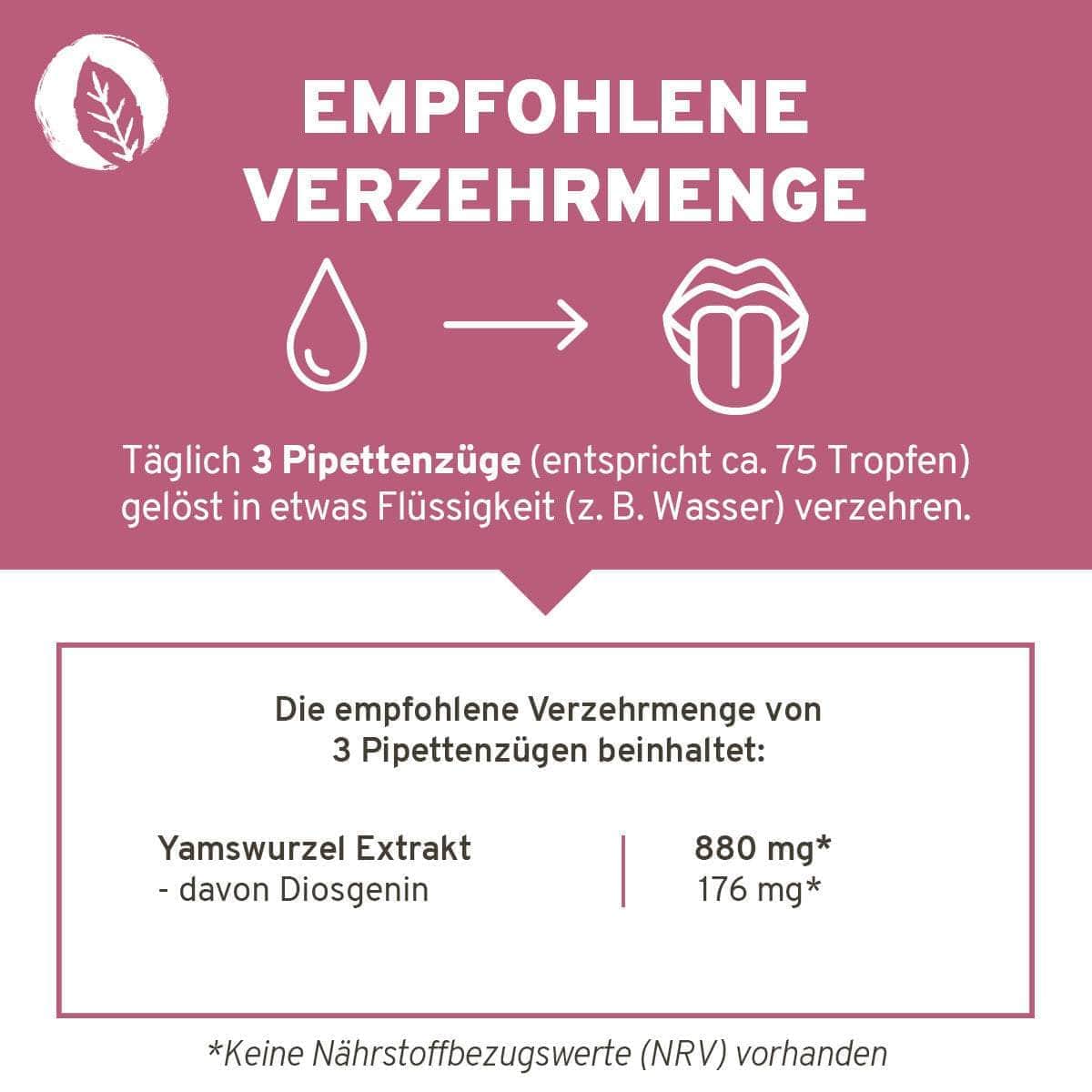 InnoNature Tropfen Wilde Yamswurzel Extrakt Tropfen