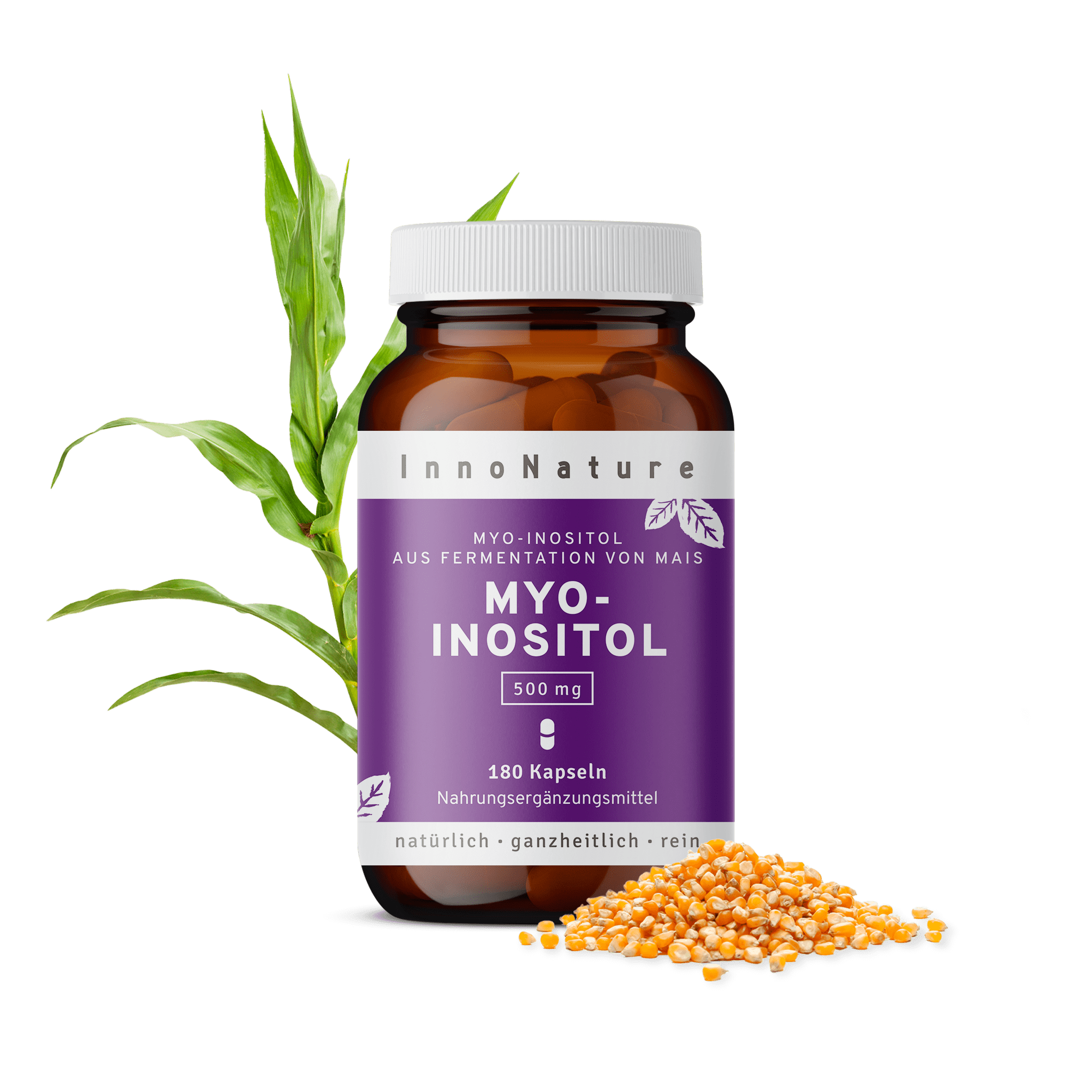 Myo Insoitol Pulver & Kapseln von InnoNature