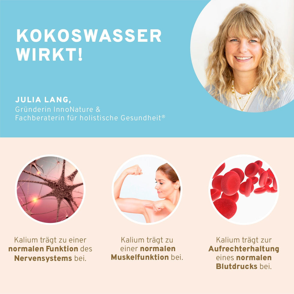 Kokoswasser Pulver