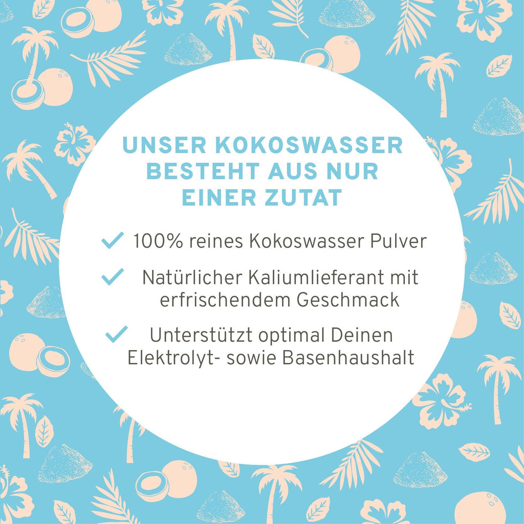 Kokoswasser Pulver