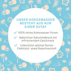Kokoswasser Pulver