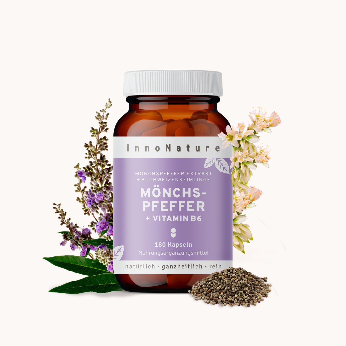 Mönchspfeffer + Vitamin B6 Kapseln
