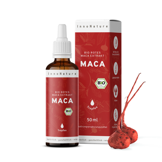  Bio rotes Maca-Extrakt Tropfen 50 ml
