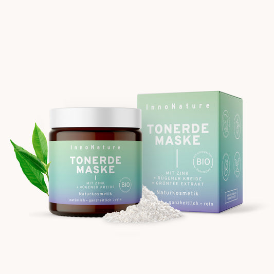  Tonerde Maske: Klärende Gesichtsmaske für ölige und unreine Haut