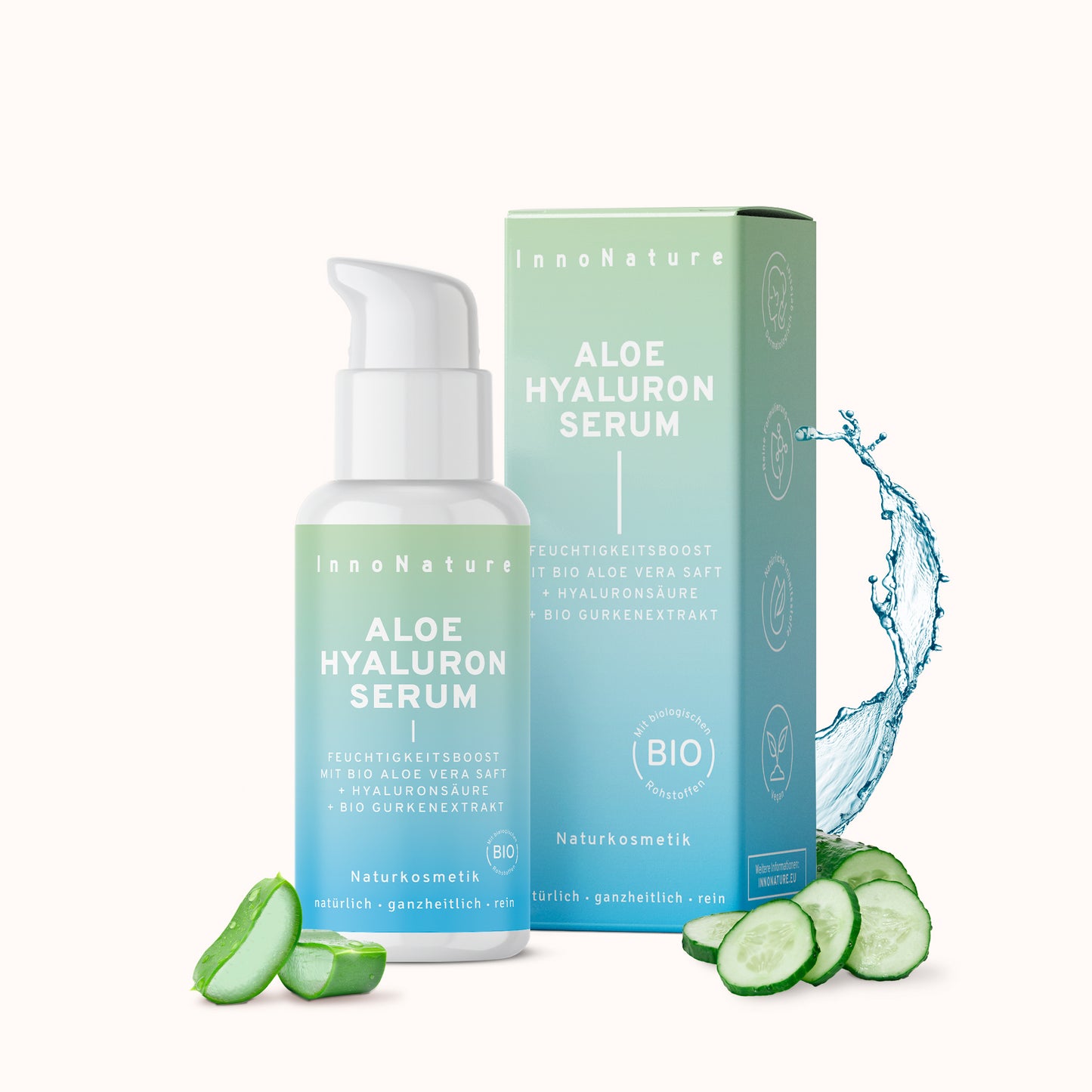 Aloe Hyaluron Serum: Feuchtigkeitsboost