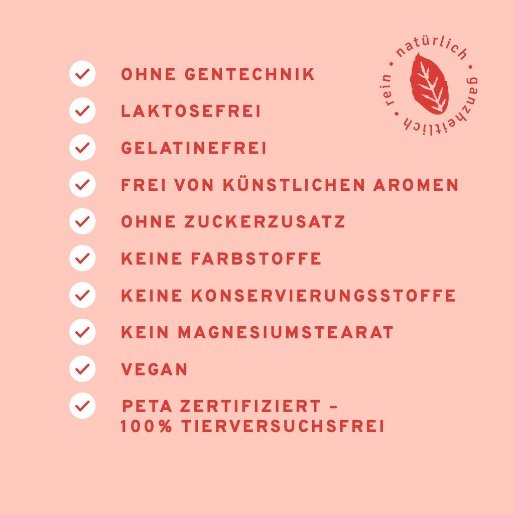 Natürliche Vitamin B Komplex Kapseln