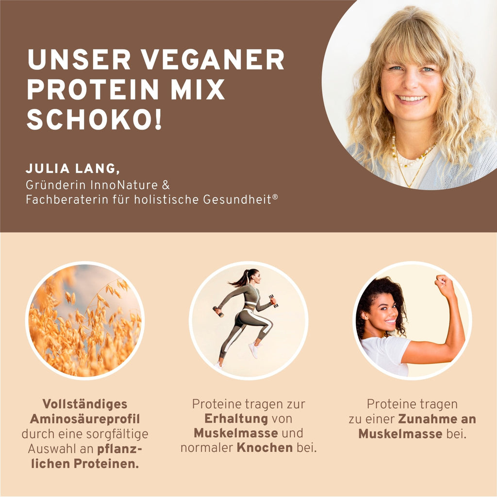 Bio Veganer Protein Mix Schoko