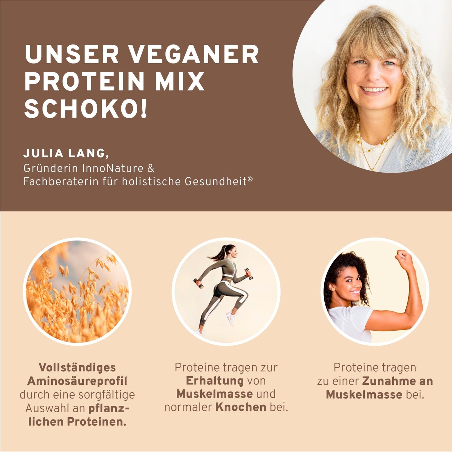 Bio Veganer Protein Mix Schoko