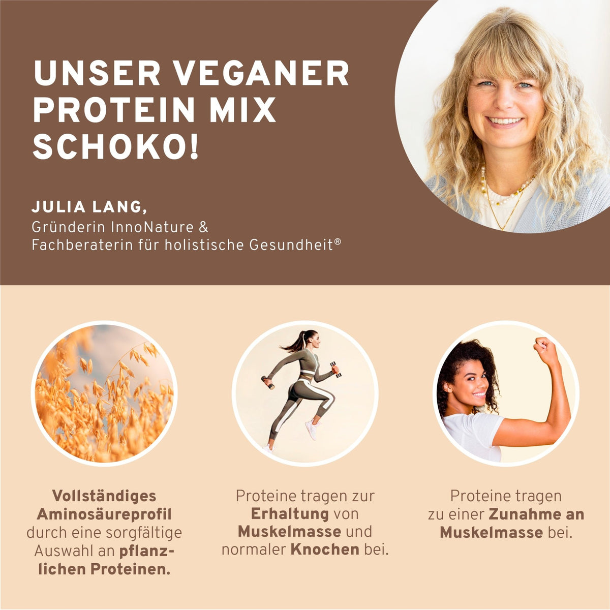 Bio Veganer Protein Mix Schoko