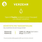 Vitamin D3 + K2 Tropfen