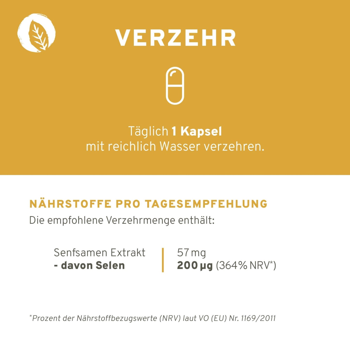 Natürliche Selen Kapseln