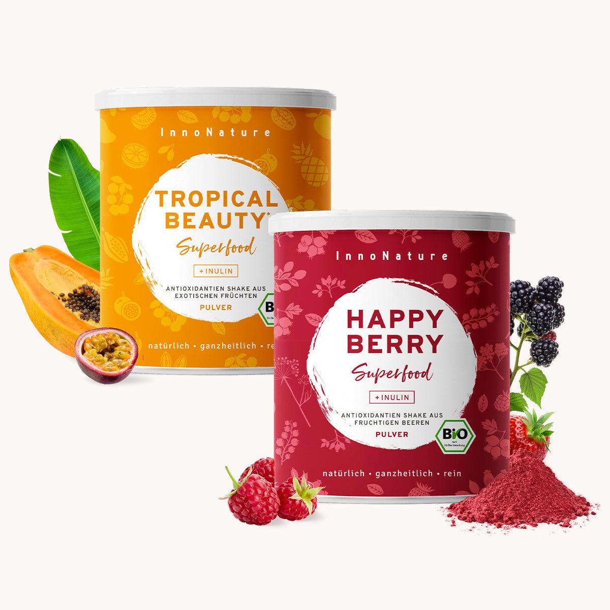 Fruity-Beauty-Set: Happy Berry und Tropical Beauty