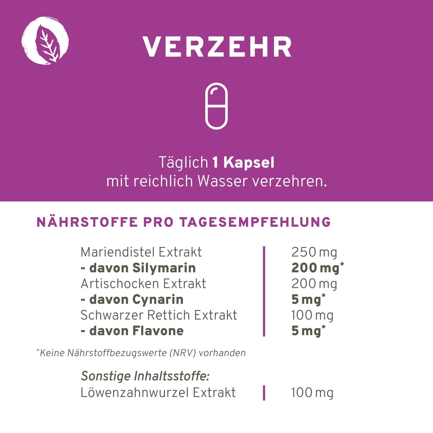Mariendistel Plus Kapseln