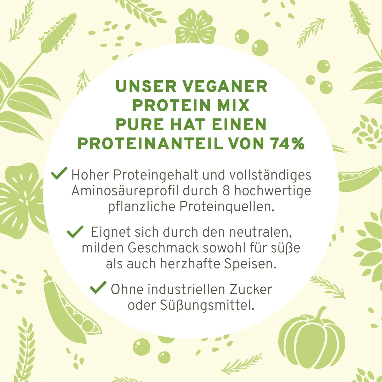 Bio Veganer Protein Mix Pure
