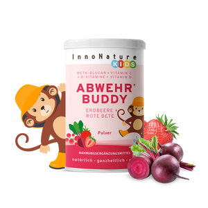 Abwehr Buddy Pulver Erdbeere + Rote Bete