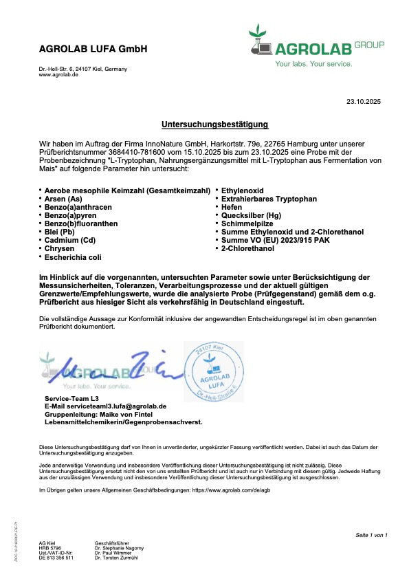 L-Tryptophan Kapseln