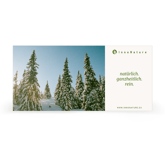  PDF Gutschein zum SELBSTAUSDRUCKEN - Motiv Tanne