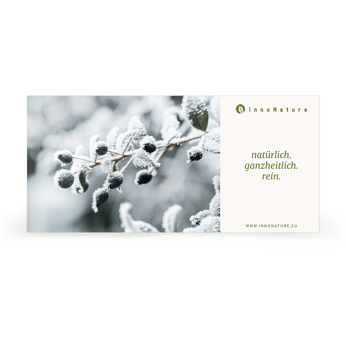 PDF Gutschein zum SELBSTAUSDRUCKEN - Motiv Winter