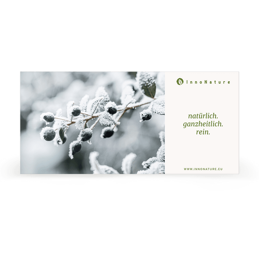  PDF Gutschein zum SELBSTAUSDRUCKEN - Motiv Winter