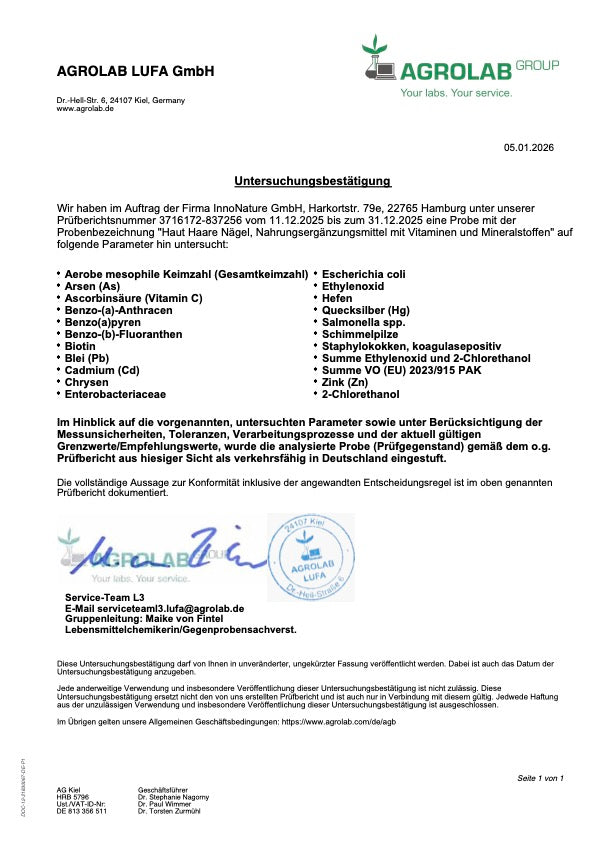 Haut-Haare-Nägel Kapseln