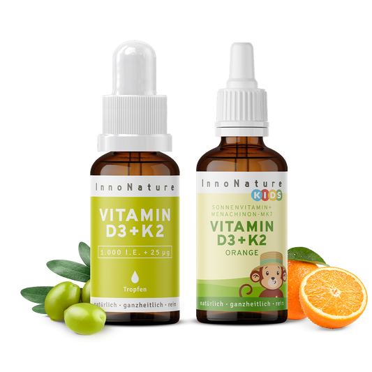  Vitamin D3 + K2 Family Set 