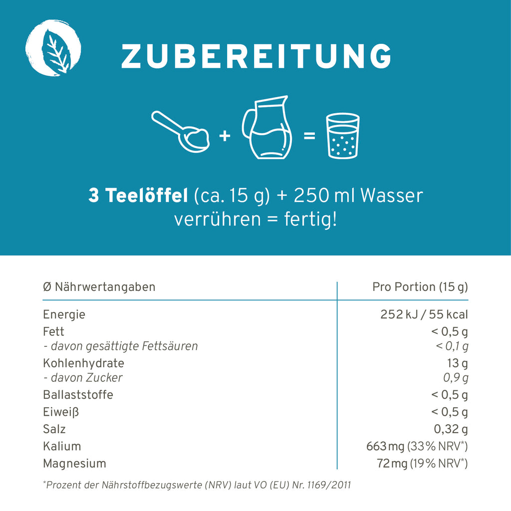 Elektrolyte Drink 225g