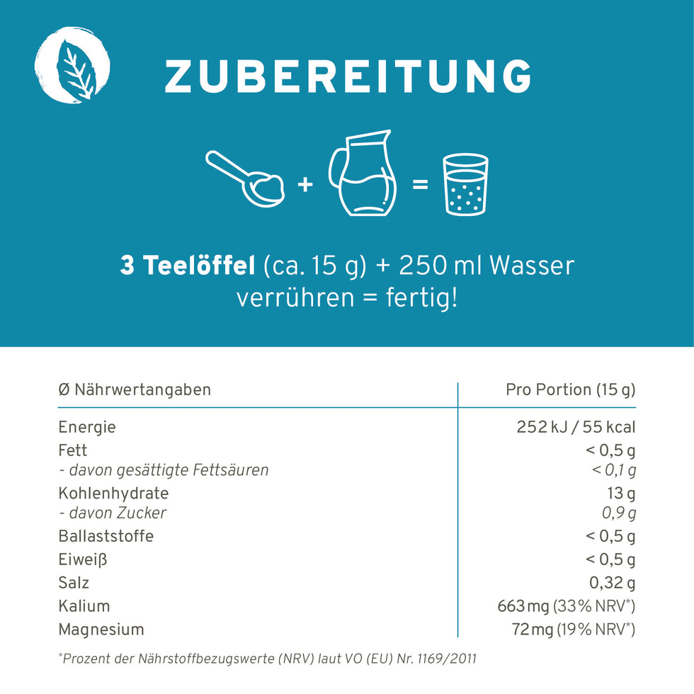 Elektrolyte Drink 225g