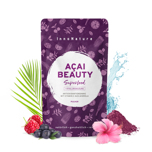  Açaí Beauty: Antioxidantienshake mit Vitamin C und Hyaluronsäure
