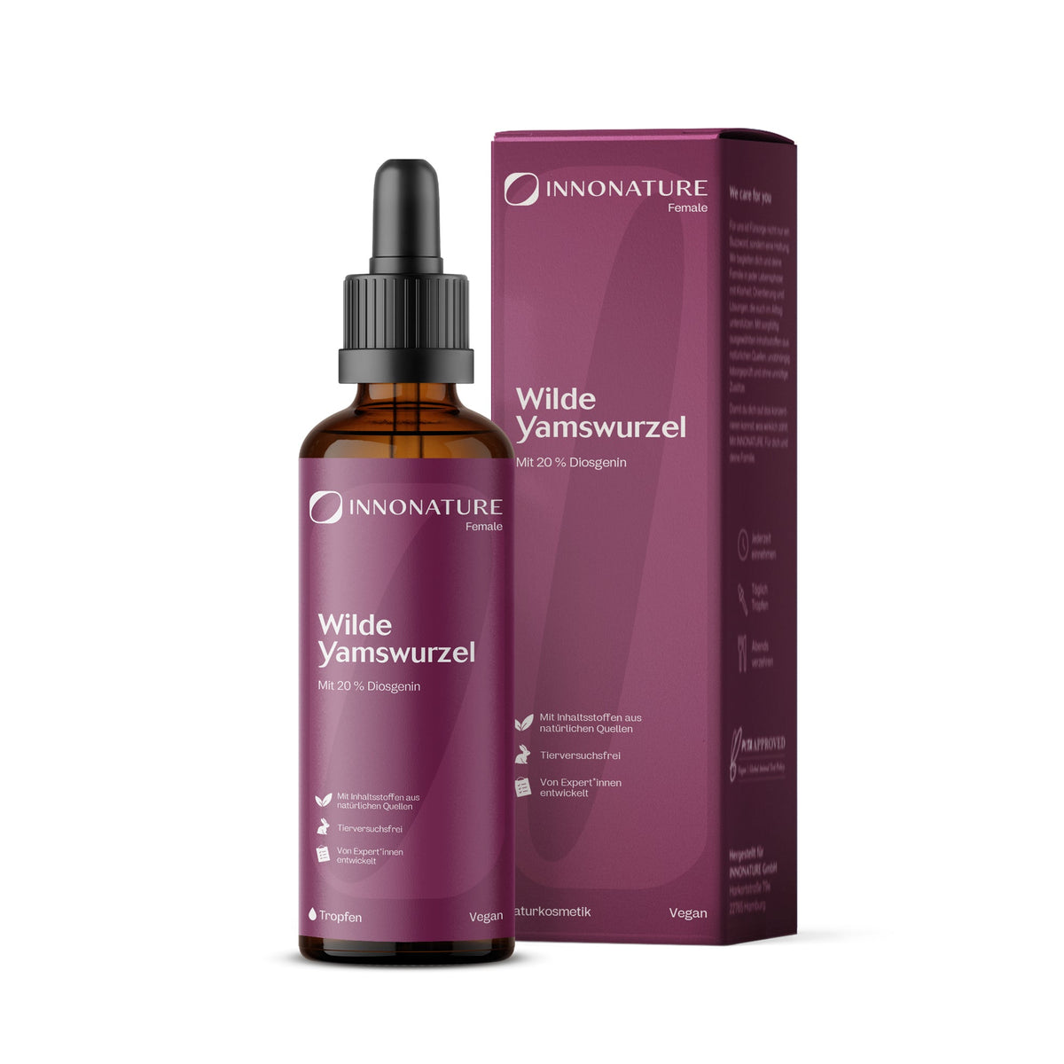 Wilde Yamswurzel Extrakt Tropfen - 1x75ml