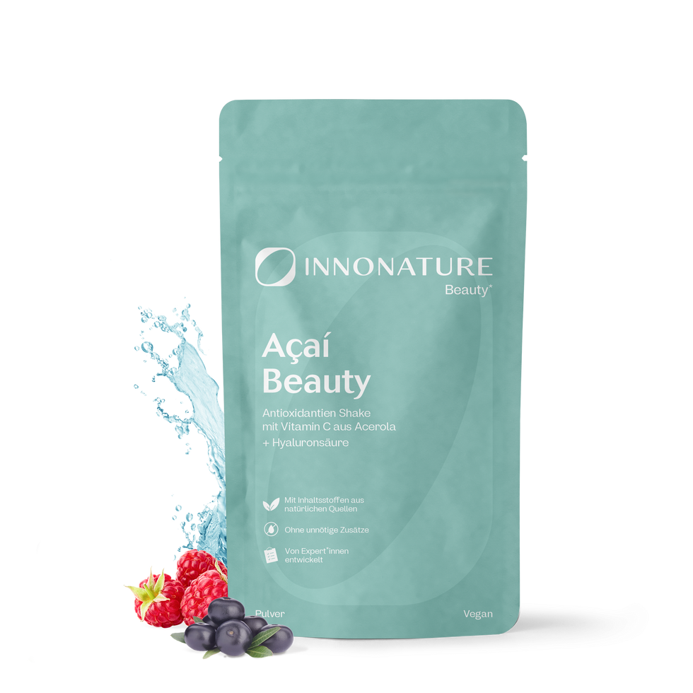 Açaí Beauty: Antioxidantienshake mit Hyaluronsäure