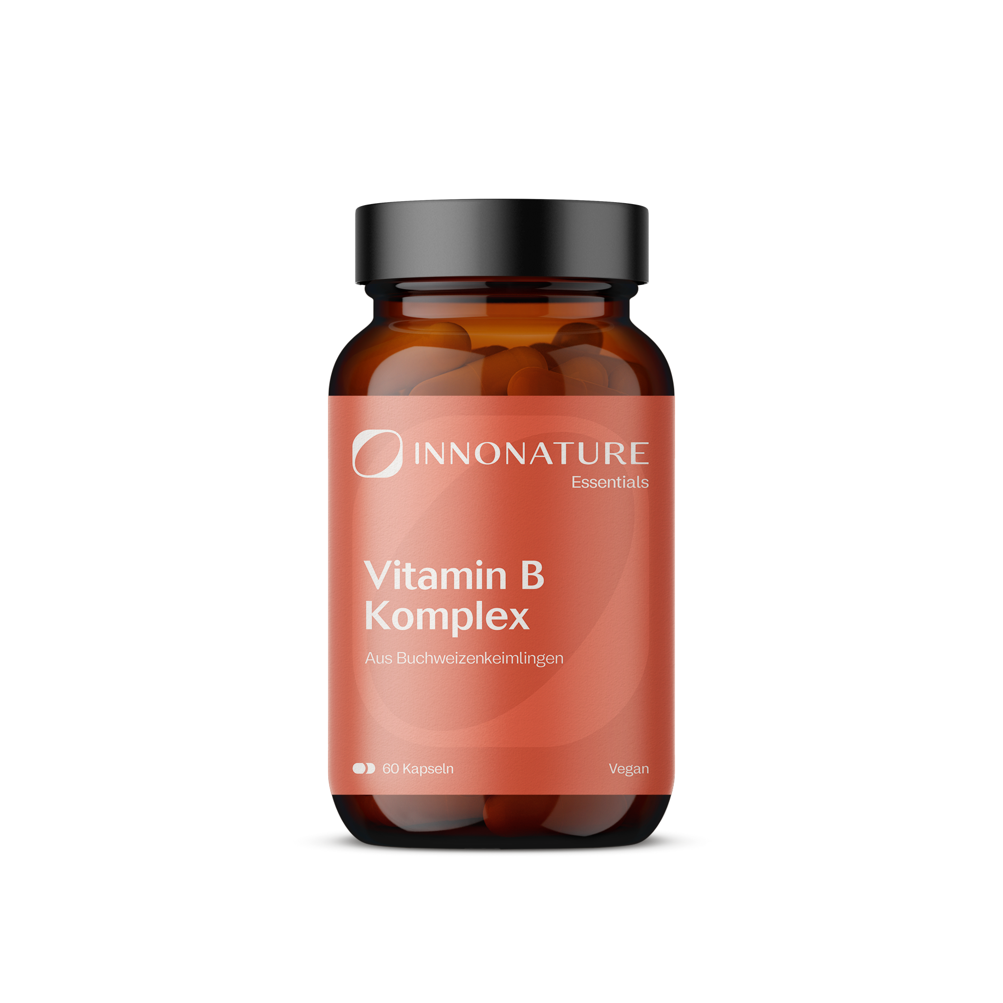 Natürliche Vitamin B Komplex Kapseln