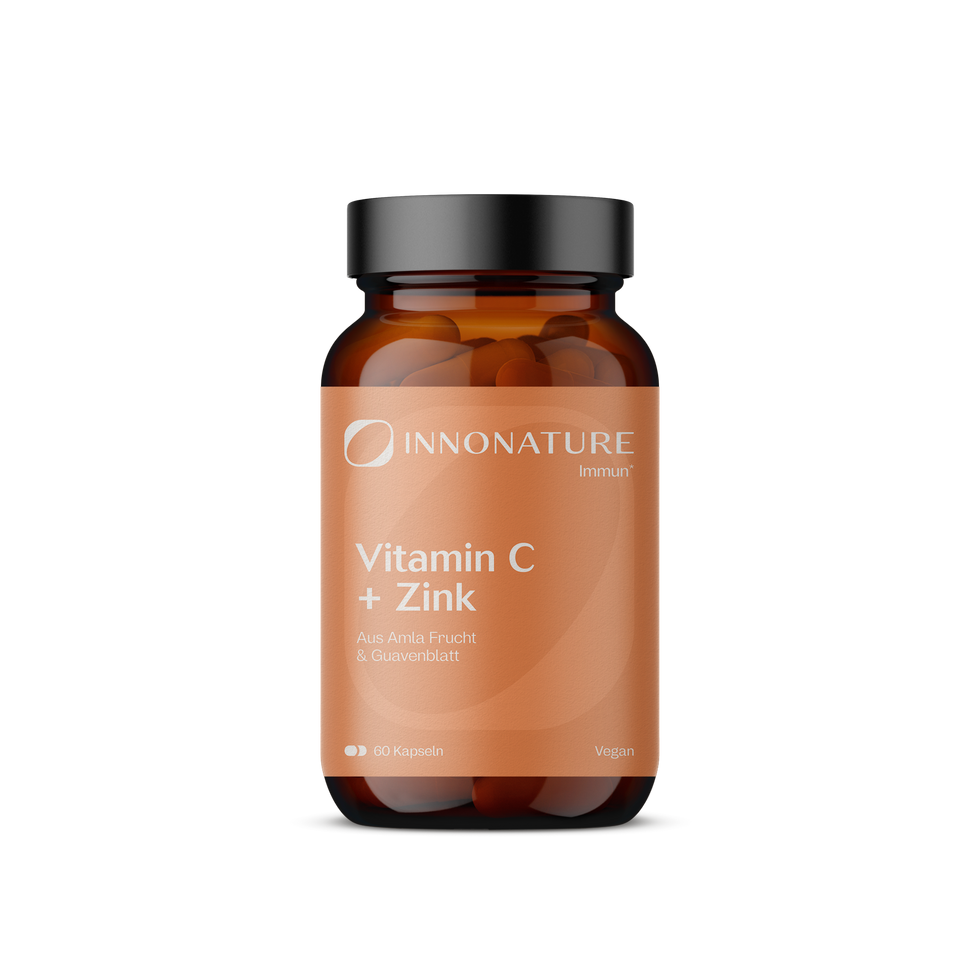 Vitamin C + Zink 60 Kapseln