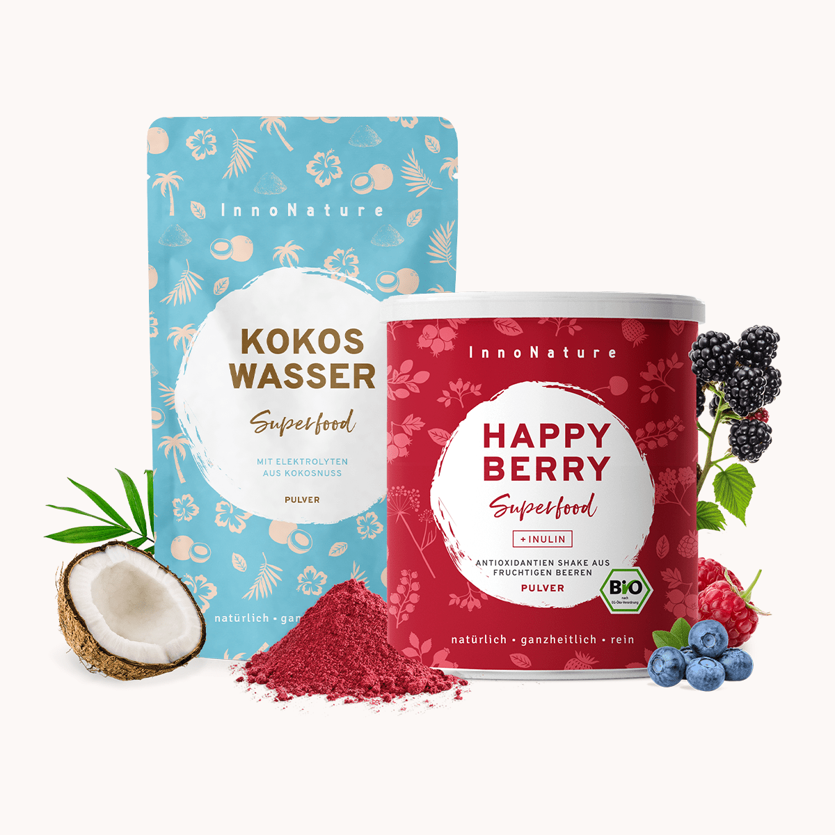 Happy-Summer-Set: Happy Berry und Kokoswasser