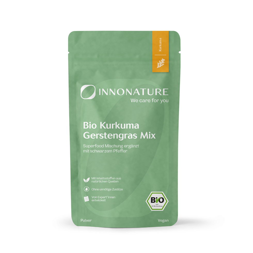 Bio Kurkuma Gerstengras Mix Superfood
