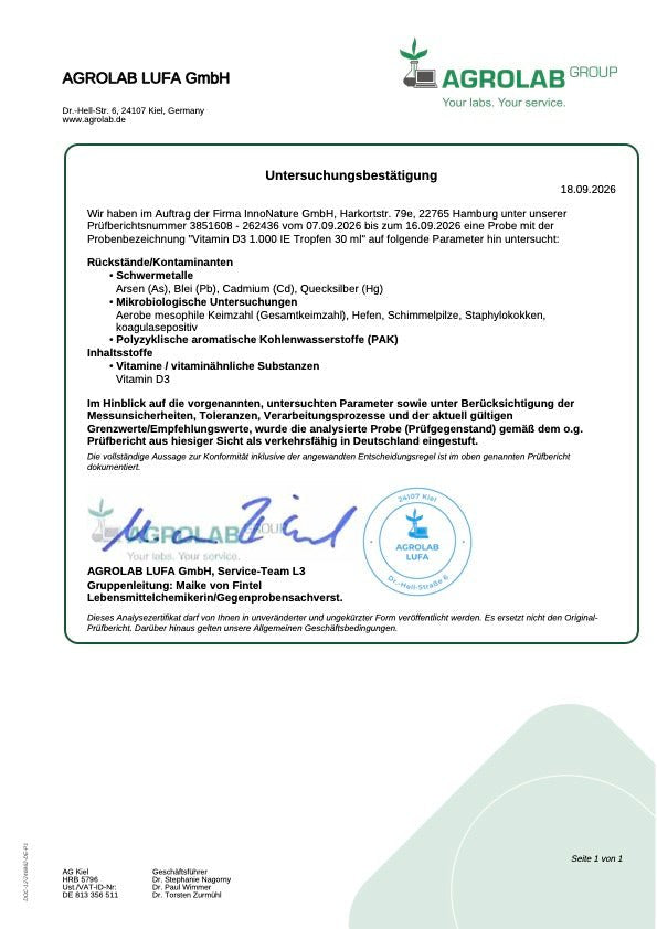 Vitamin D3 1.000 IE Tropfen 30 ml
