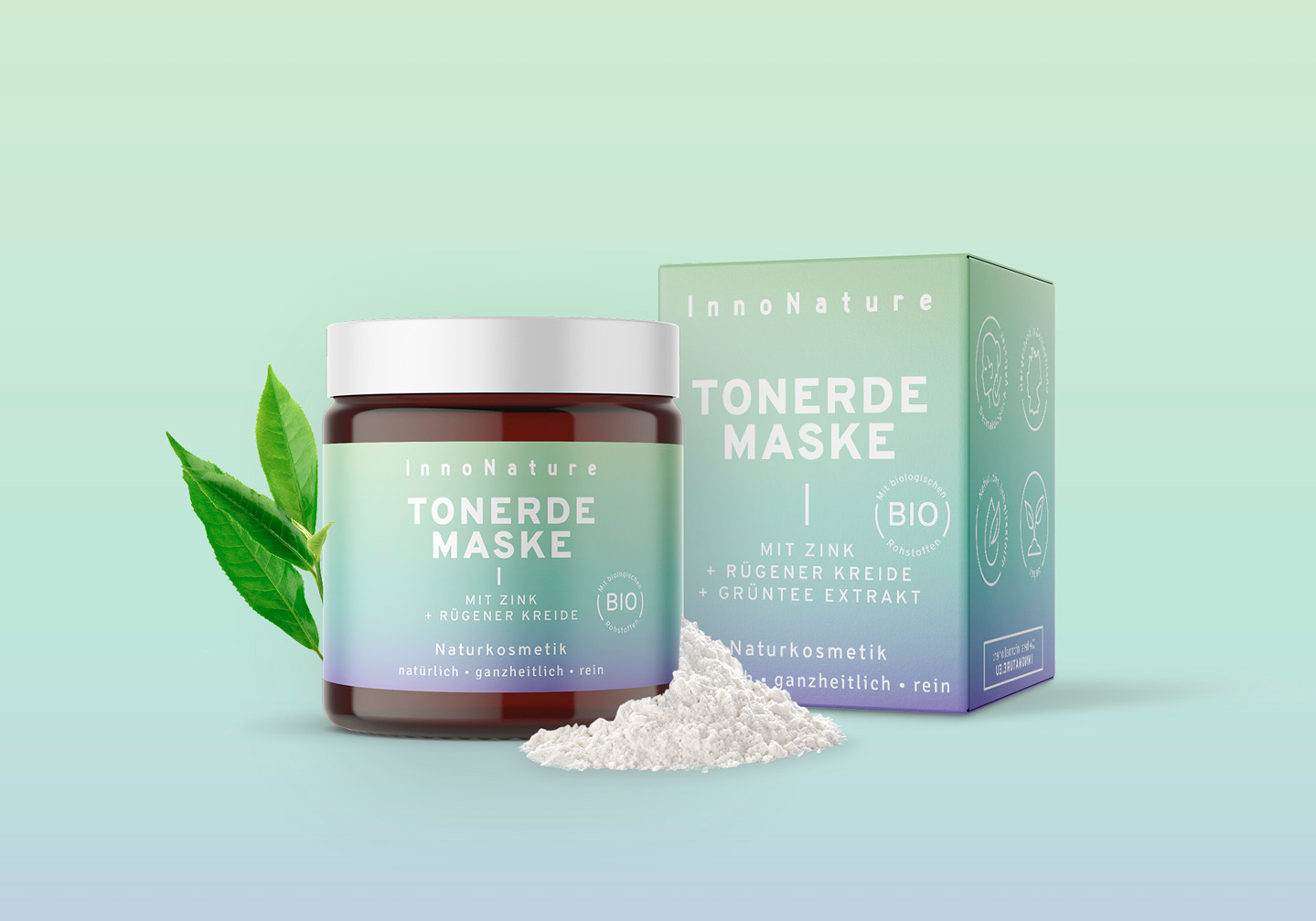 InnoNature natürliche Tonerde Maske