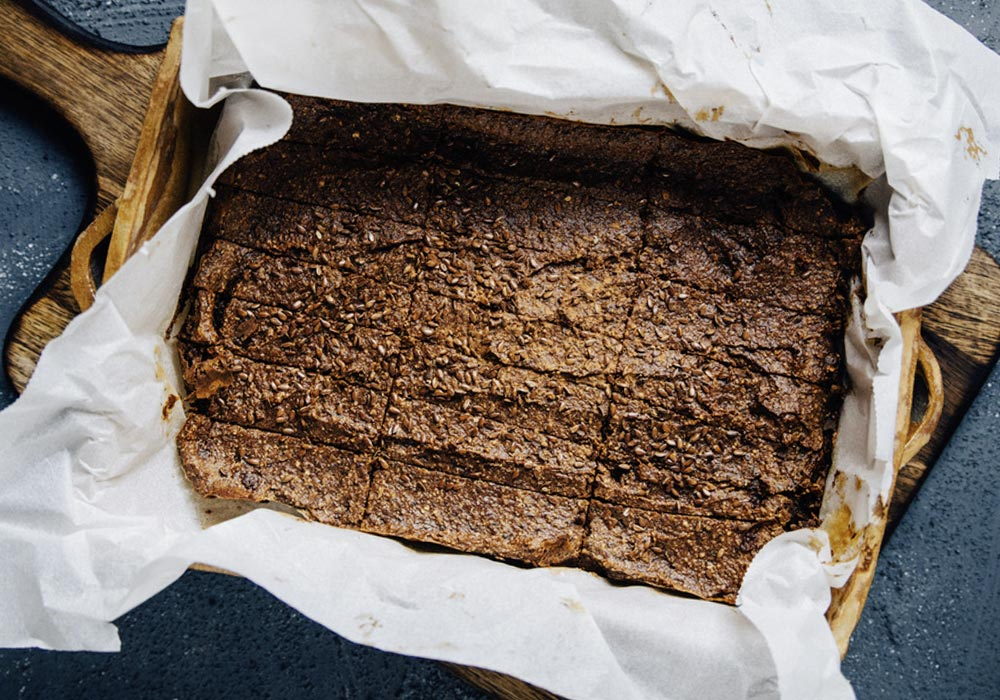 Schoko-Bananen-Brownie-Bars